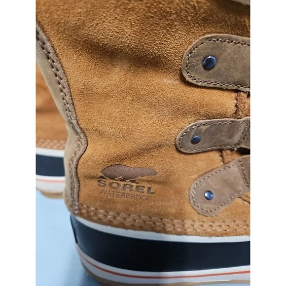 Sorel Boots Joan of Arctic Fleece Winter Waterproof Gorpcore Boots Sz 9.5 EUC